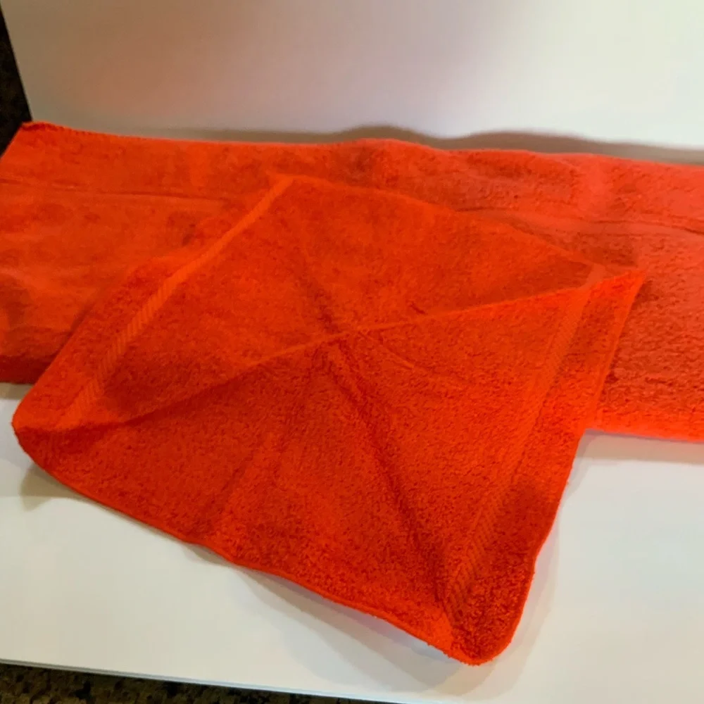 Fieldcrest vintage orange